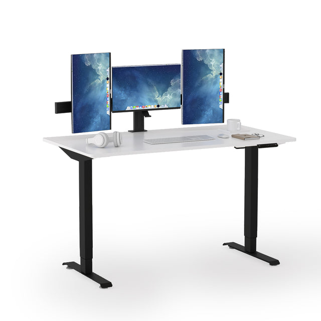 ALFA Furnishing Essential Dual Motor Electric Standing Desk Adjustable Computer Desk 60" x 30"