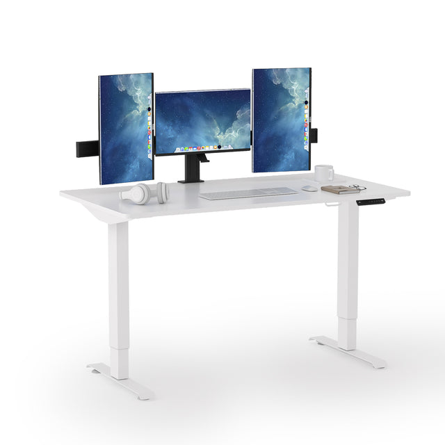 ALFA Furnishing Essential Dual Motor Electric Standing Desk Adjustable Computer Desk 60" x 30"