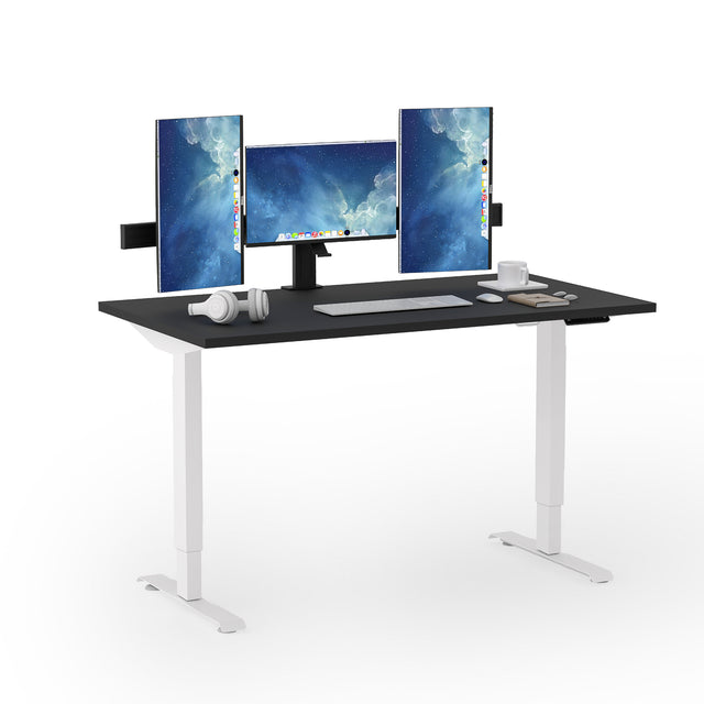ALFA Furnishing Essential Dual Motor Electric Standing Desk Adjustable Computer Desk 60" x 30"