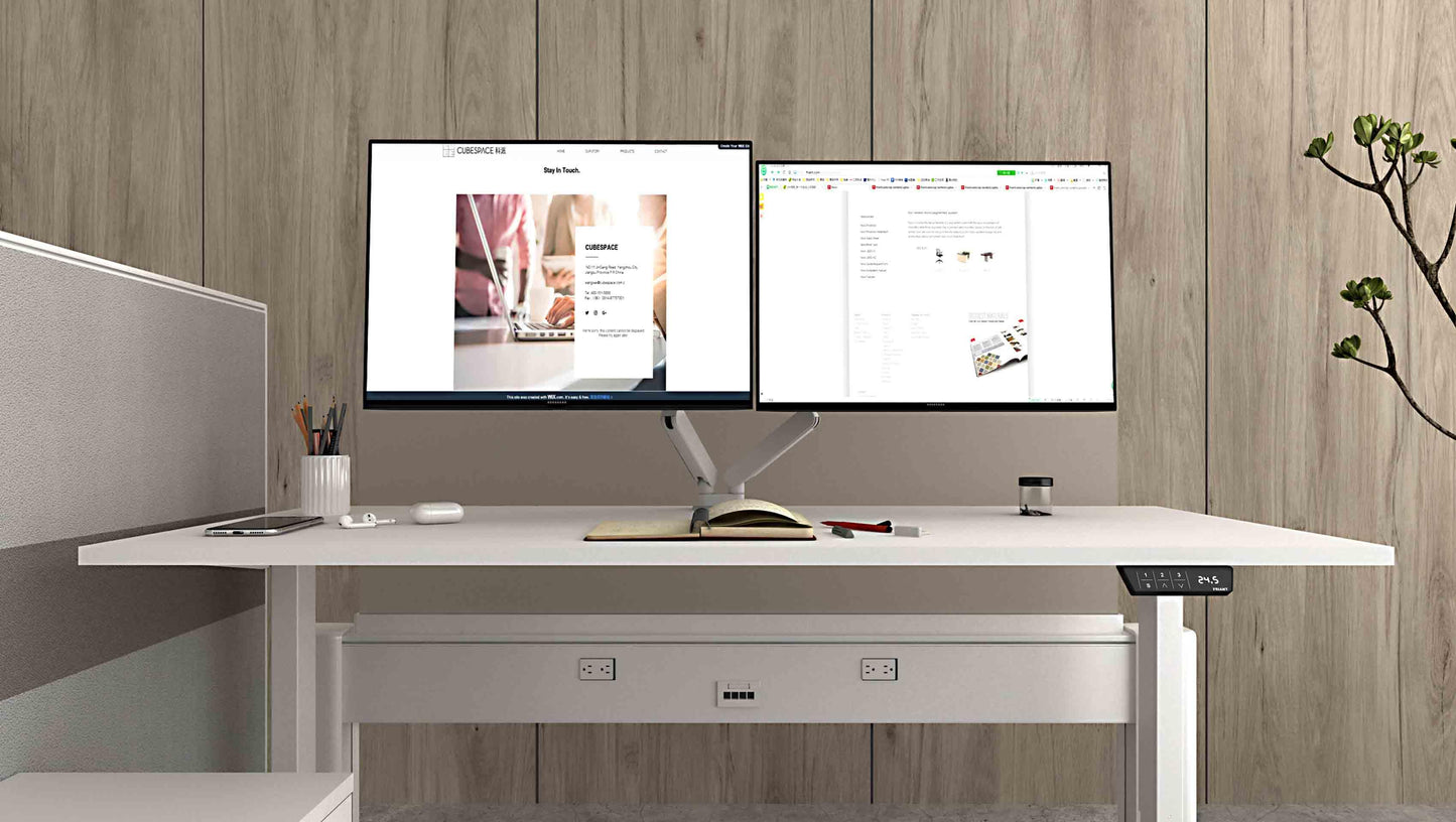 Single Monitor Arm - ALFA X FRÍANT - Alfa Furnishing - Accessories, home office, small office