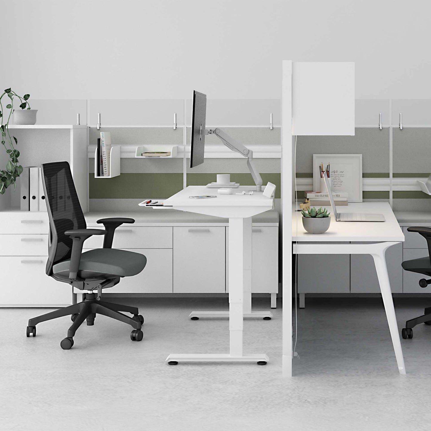 Single Monitor Arm - ALFA X FRÍANT - Alfa Furnishing - Accessories, home office, small office