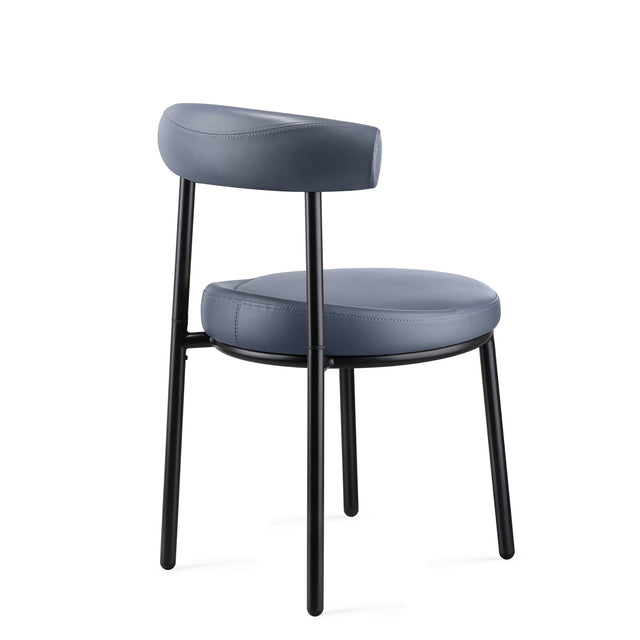 Helia Modern Leather Chair Set of 2