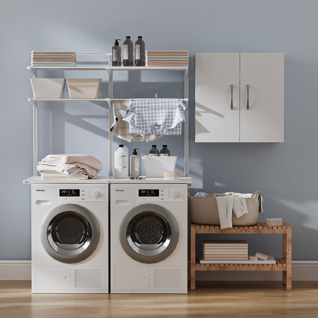 23″ Wall Cabinet with Adjustable Shelf | 2-Door Home Storage Cabinet, Wall Mount Storage Cabinet for Pantry, Bathroom, Kitchen, Living Room