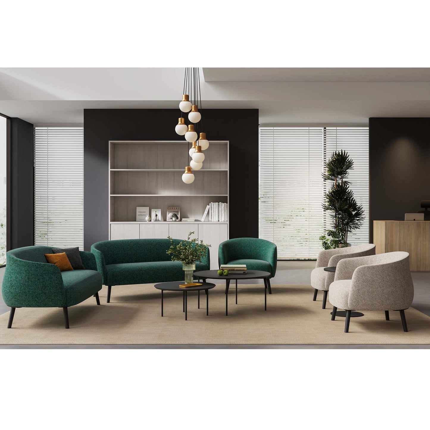 L7110-1 Tulip Sofa (one-seater)