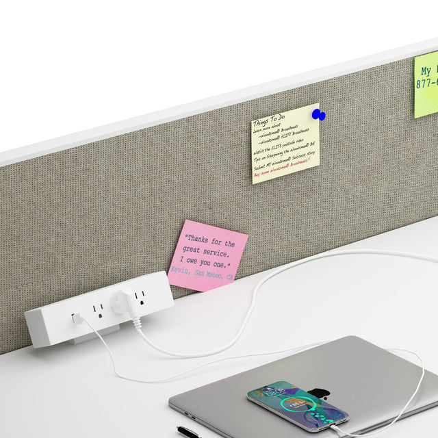 Desk Clamp Power Strip with USB C Ports
