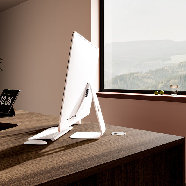 L-Shaped Executive Office Desk