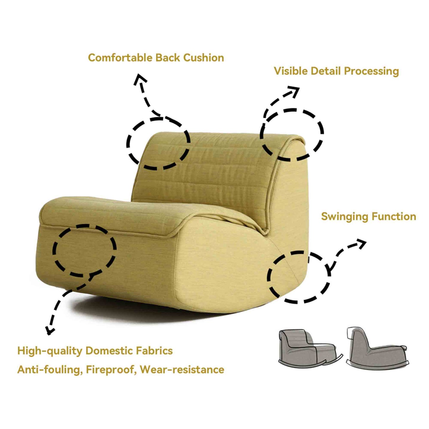 Hobbyhorse sofa AR-HOB-SO-01