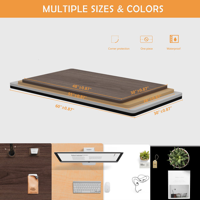 ALFA Furnishing Essential Dual Motor Electric Standing Desk Adjustable Computer Desk 60" x 30"