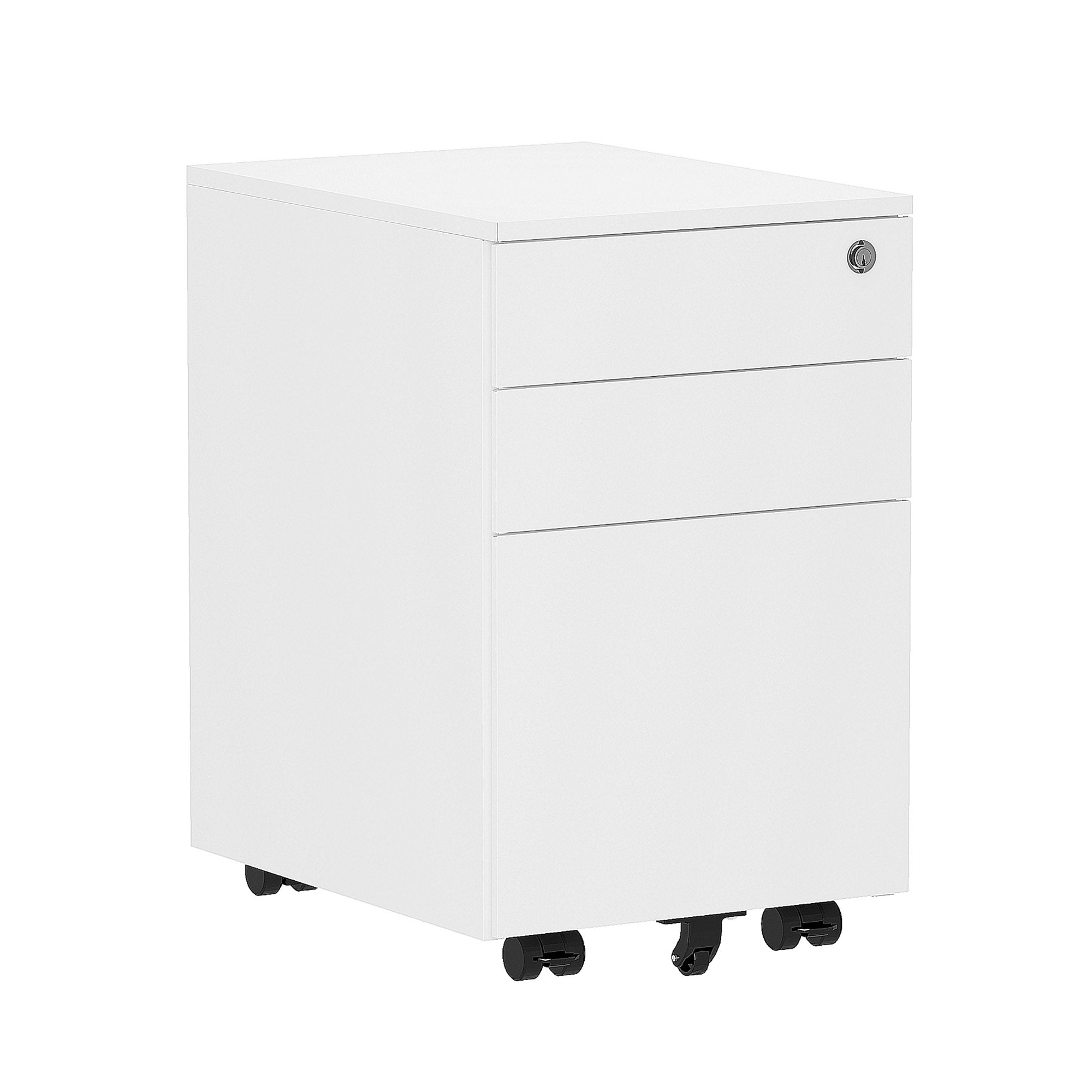 ALFA 3-Drawer Mobile File Cabinet with Lock | Metal Filing Cabinet for –  Alfa Furnishing, image size:2000x2000