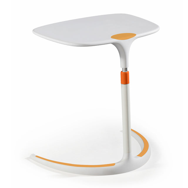 Sofa Side End Table C-shaped Coffee Tray Laptop Snack Stand