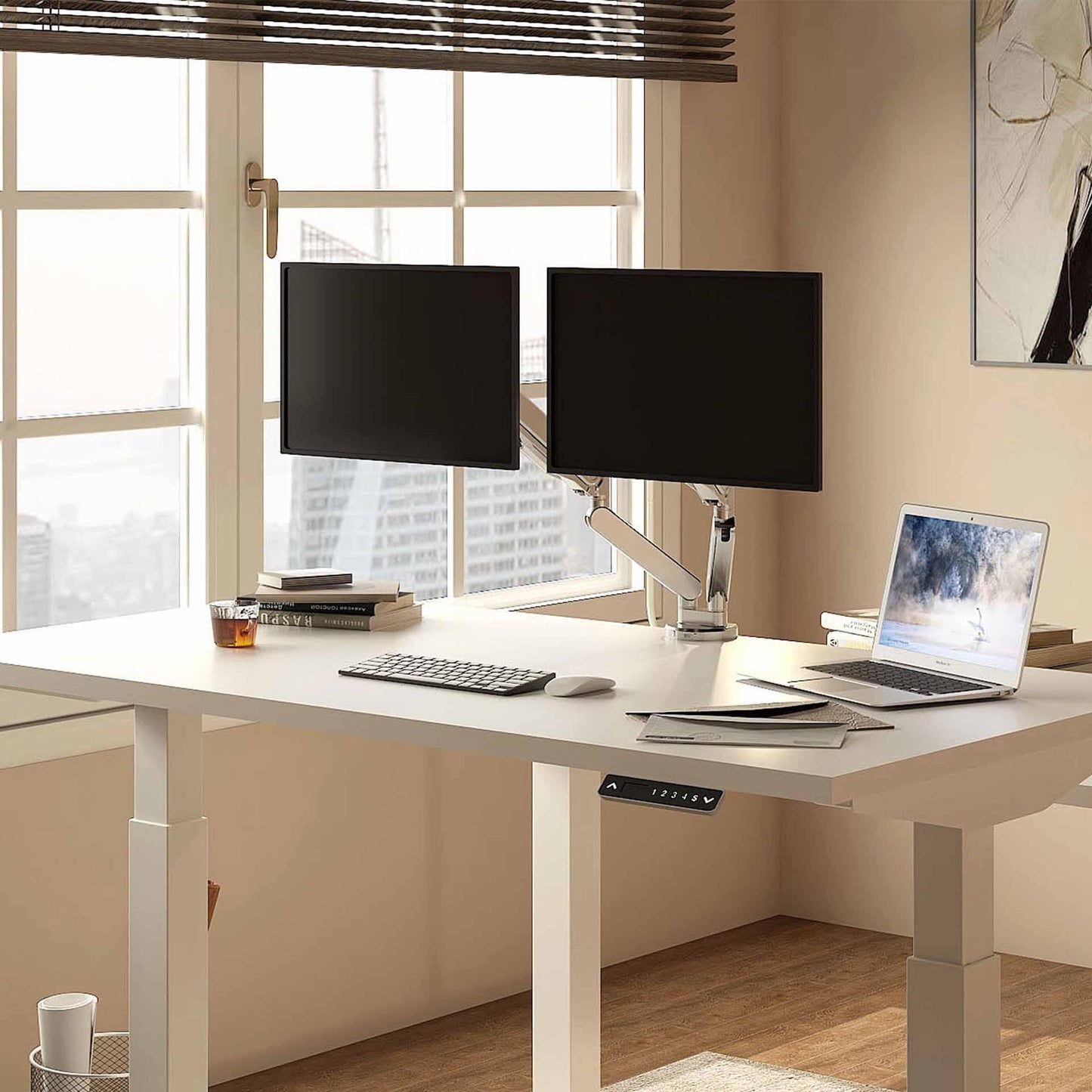Monitor Stand Mount - Single/ Dual Monitor Desk Mount