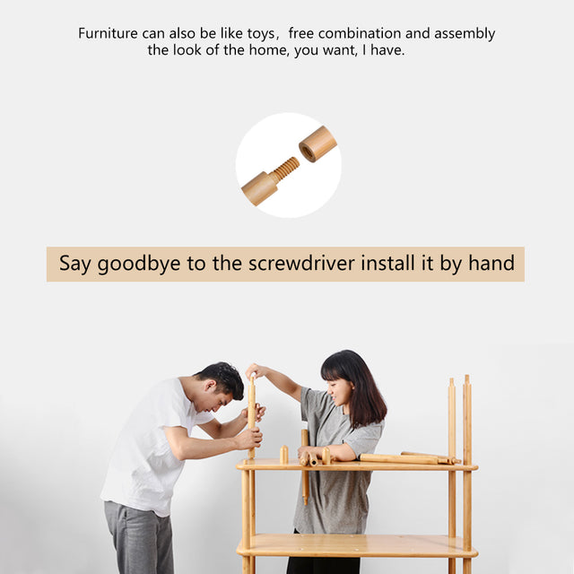 Wood Plant Stand | ALFA x PIY CELL Plant Stand - Window Garden Balcony Plant Holder  Set of 3