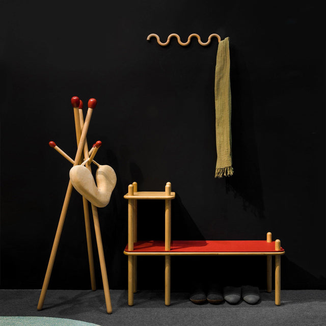 CELL Entryway Bench / Shoe Rack - ALFA X PIY - Alfa Furnishing - bench, Designer Product, entryway furniture, Furniture, minimal, Red Dot Award