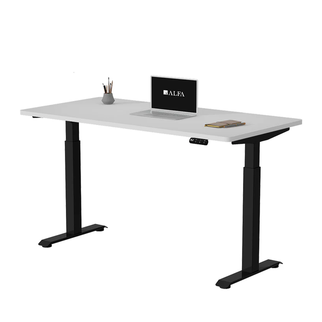 Elevate Your Workspace with ALFA's Dual Motor Standing Desk Frame