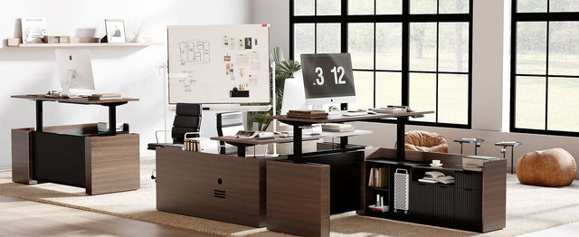 Why the 70.9" L-Shape Executive Standing Desk Is the Ultimate Workspace Upgrade