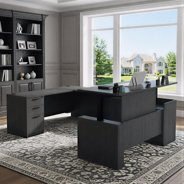 Upgrade Your Workspace: The Ultimate U-Shaped Standing Executive Desk for Modern Professionals