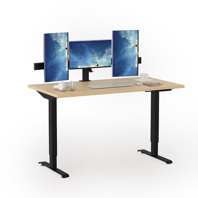 ALFA Furnishing Essential Dual Motor Electric Standing Desk Adjustable Computer Desk 60" x 30"