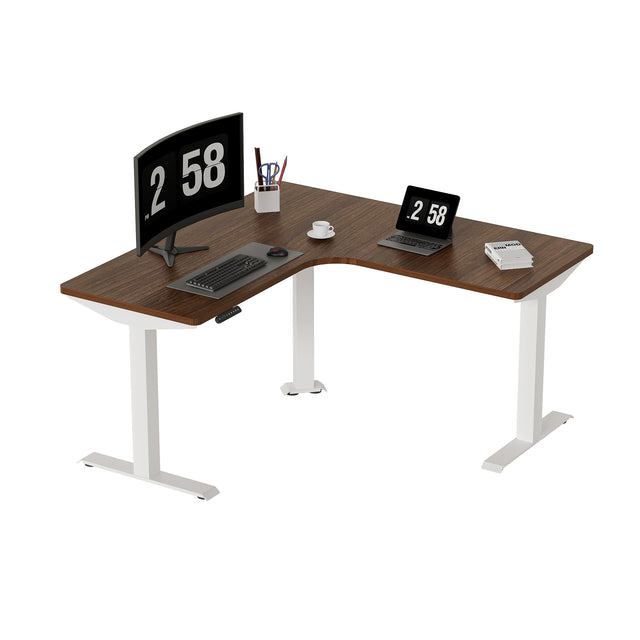 Star-N°2 L Shaped Electric Adjustable Height Standing Desk