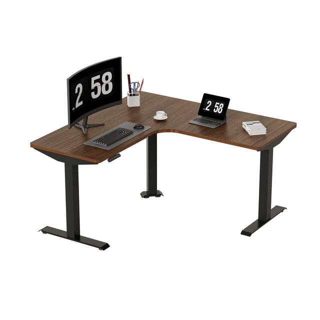 Star-N°2 L Shaped Electric Adjustable Height Standing Desk