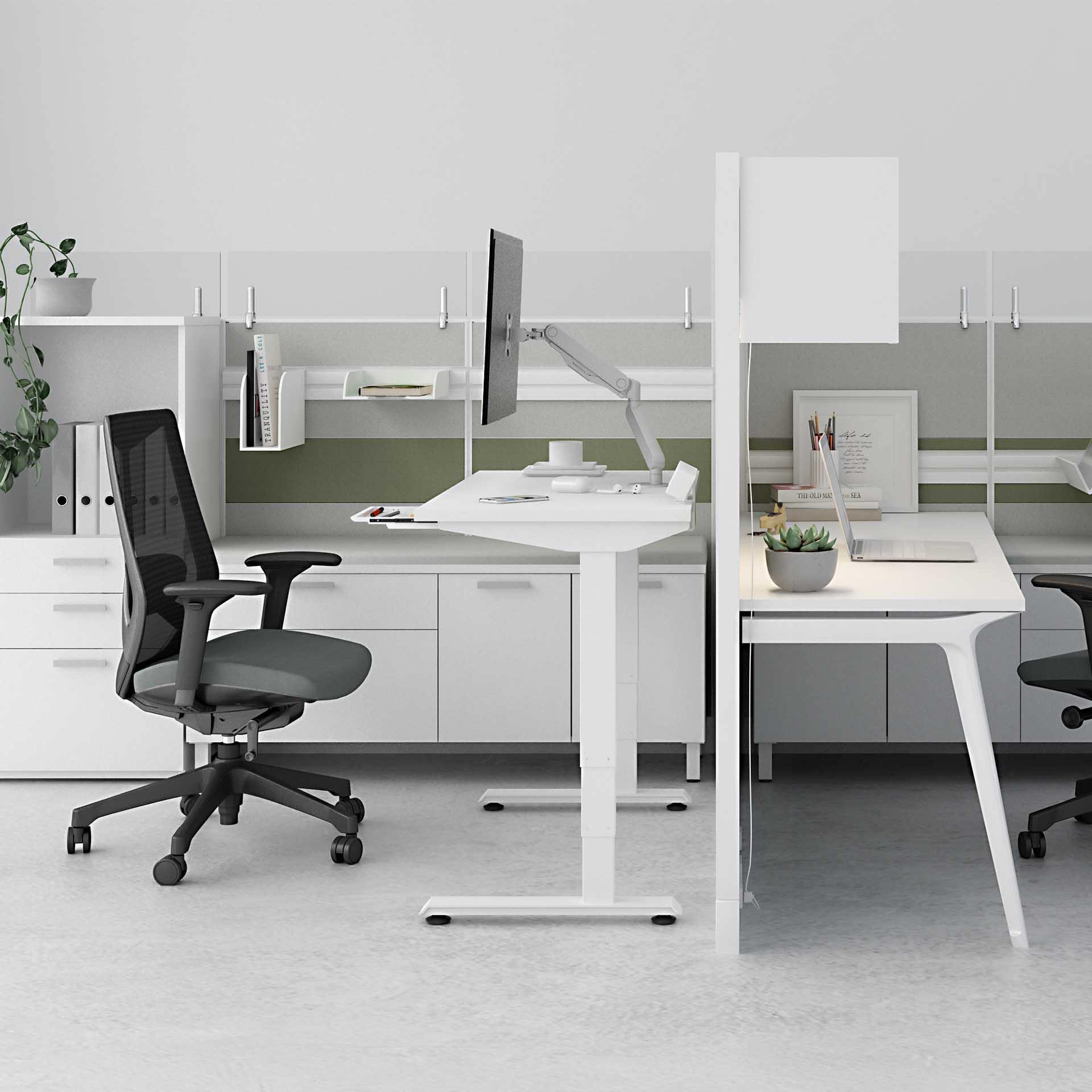 Single Monitor Arm - ALFA X FRÍANT - Alfa Furnishing - Accessories, home office, small office