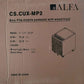 Filing Cabinet | ALFA CUBOX 2-Drawer Gray Black Mobile Vertical File Cabinet with Lock15"