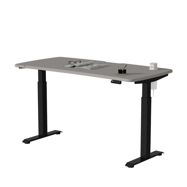 60" x 30"Dual Motor Standing Desk with Pop up Outlet