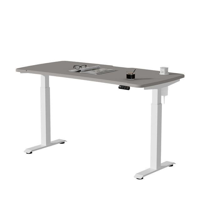 ALFA Dual Motor Standing Desk Adjustable Standing Desk with Pop up Outlet 60" x 30"