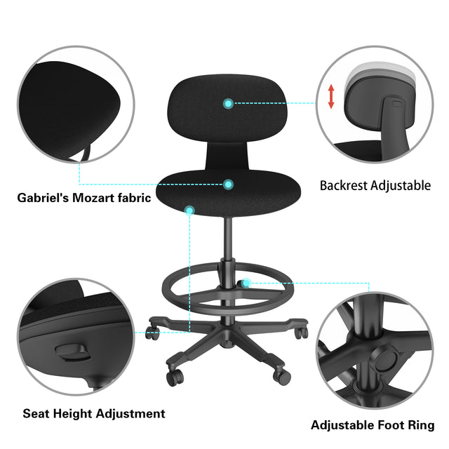 Ergonomic Drafting Chair - D00323