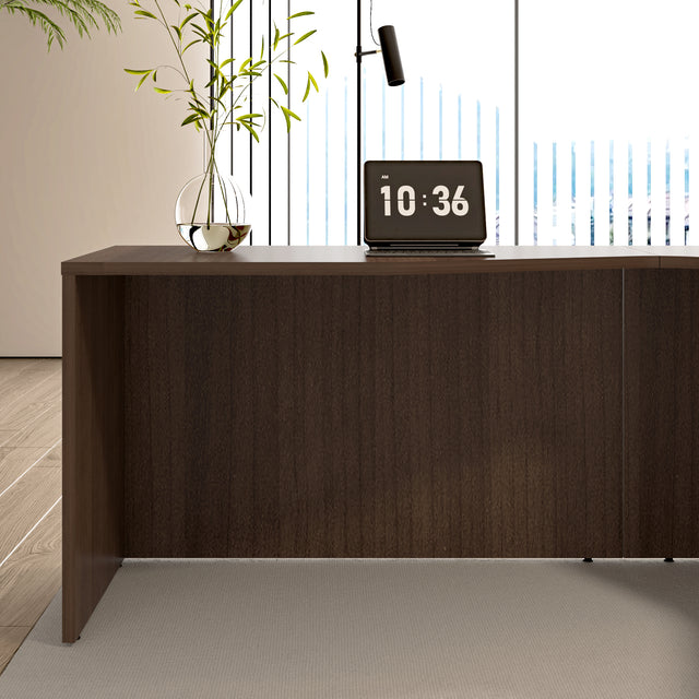 L-Shaped Executive Office Desk