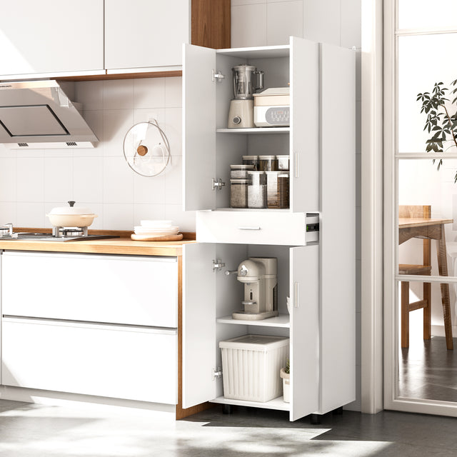 70"Home Office Storage Cabinet with Drawer,Tool Cabinet with Shelves for Garage Utility Room