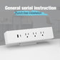 Desk Clamp Power Strip with USB C Ports