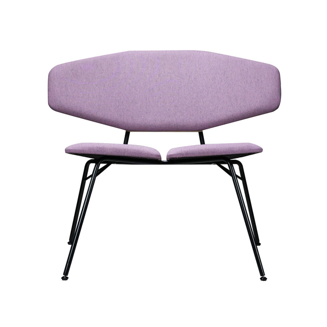 Stacking Upholstered Lounge Chair | Modern Accent Chair for Office, Lobby, or Public Spaces
