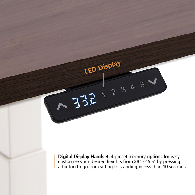 Dual Motor Standing Desk Frame - 3 Stage