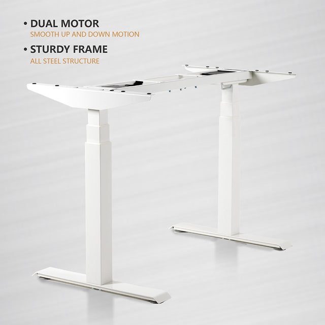 Dual Motor Standing Desk Frame - 3 Stage
