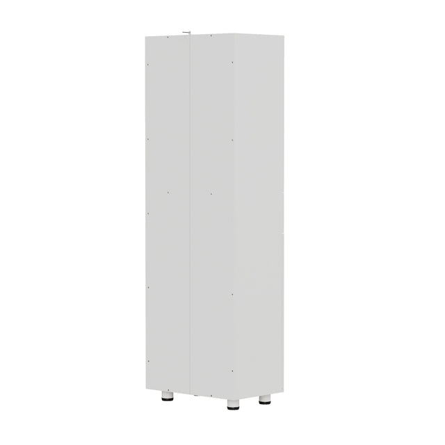 75''H Garage Storage Cabinet with Drawer and Adjustable Shelves