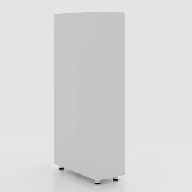 75" Tall Garage Storage Cabinet with 3 Adjustable Shelves, Freestanding Tall Utility Cabinet with Doors for Garage, Laundry Room, Pantry, or Office