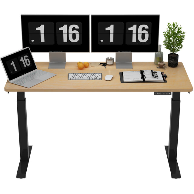 Electric Standing Desk with Round Edge Top 60x30