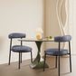 Modern Leather Chair 2PCS- Amber/Dark Blue D00326