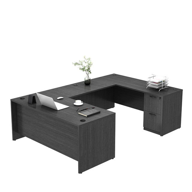 GINO Collection | Modern/Contemporary U-shaped Executive Desk