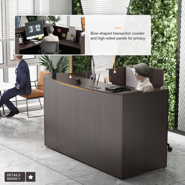 GINO Collection | L-shaped Reception Desk