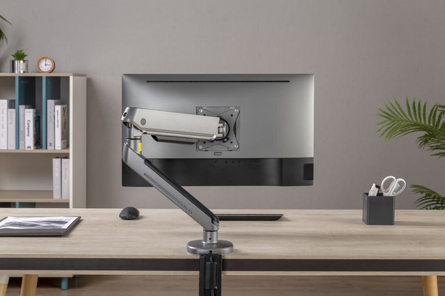 RGB Lighting Gaming Monitor Arm with BUILT-IN CONTROL BUTTON