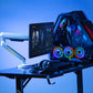RGB Lighting Gaming Monitor Arm