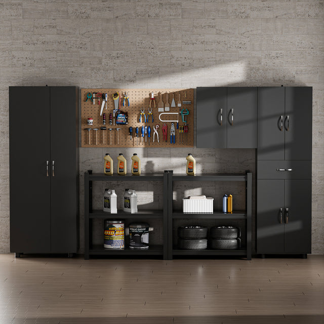 23″ Wall Cabinet with Adjustable Shelf | 2-Door Pantry Cabinet, Wall Mount Storage Cabinet for Bathroom, Kitchen, Living Room