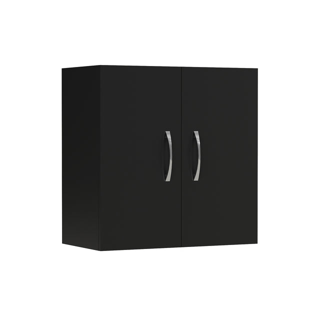 23″ Wall Cabinet with Adjustable Shelf | 2-Door Pantry Cabinet, Wall Mount Storage Cabinet for Bathroom, Kitchen, Living Room