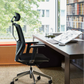ALFA Executive Task Chair with Head Rest Multifunctional Chair for Home & Office Adjustable Back and Armrest Chair 207