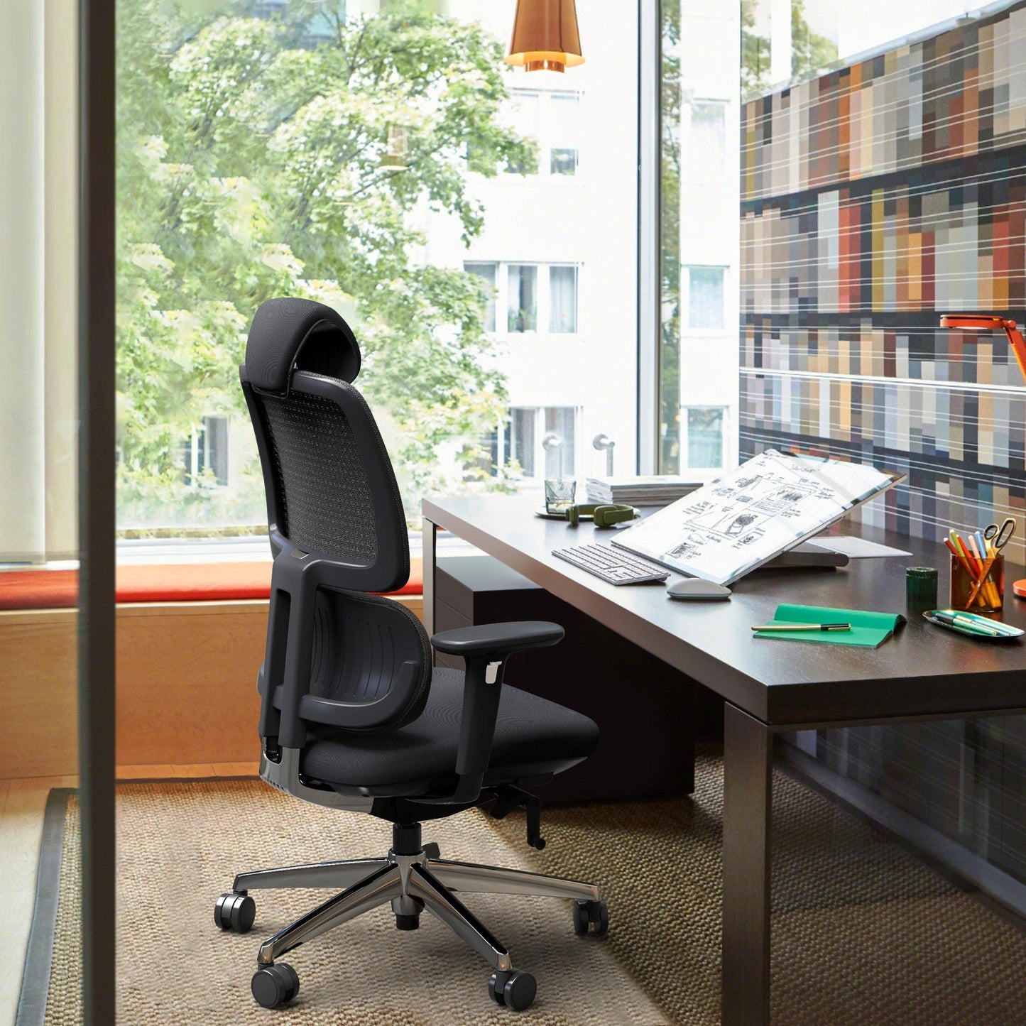 ALFA Ergonomic Task Chair - ALFA - Alfa Furnishing - chair, Designer Product, Ergo Chair, Ergonomic Chair, Furniture, home office, small office, Task Chair