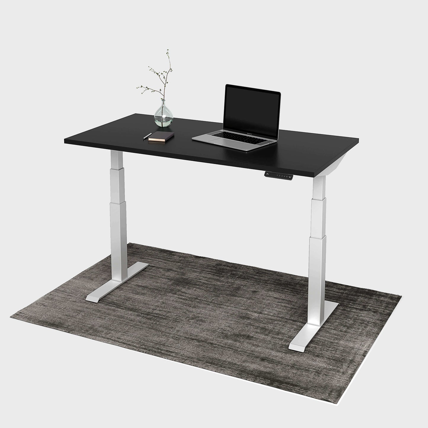 Dual Motor Standing Desk | Electric Standing Desk - ALFA DUO RANGE Desk 3 Stage 60 x 30"