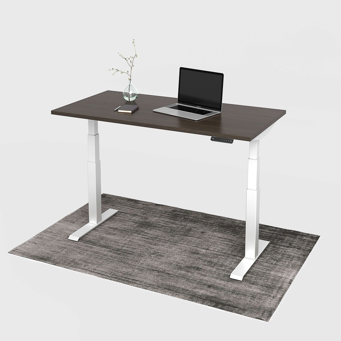 Dual Motor Standing Desk | Electric Standing Desk - ALFA DUO RANGE Desk 3 Stage 60 x 30"