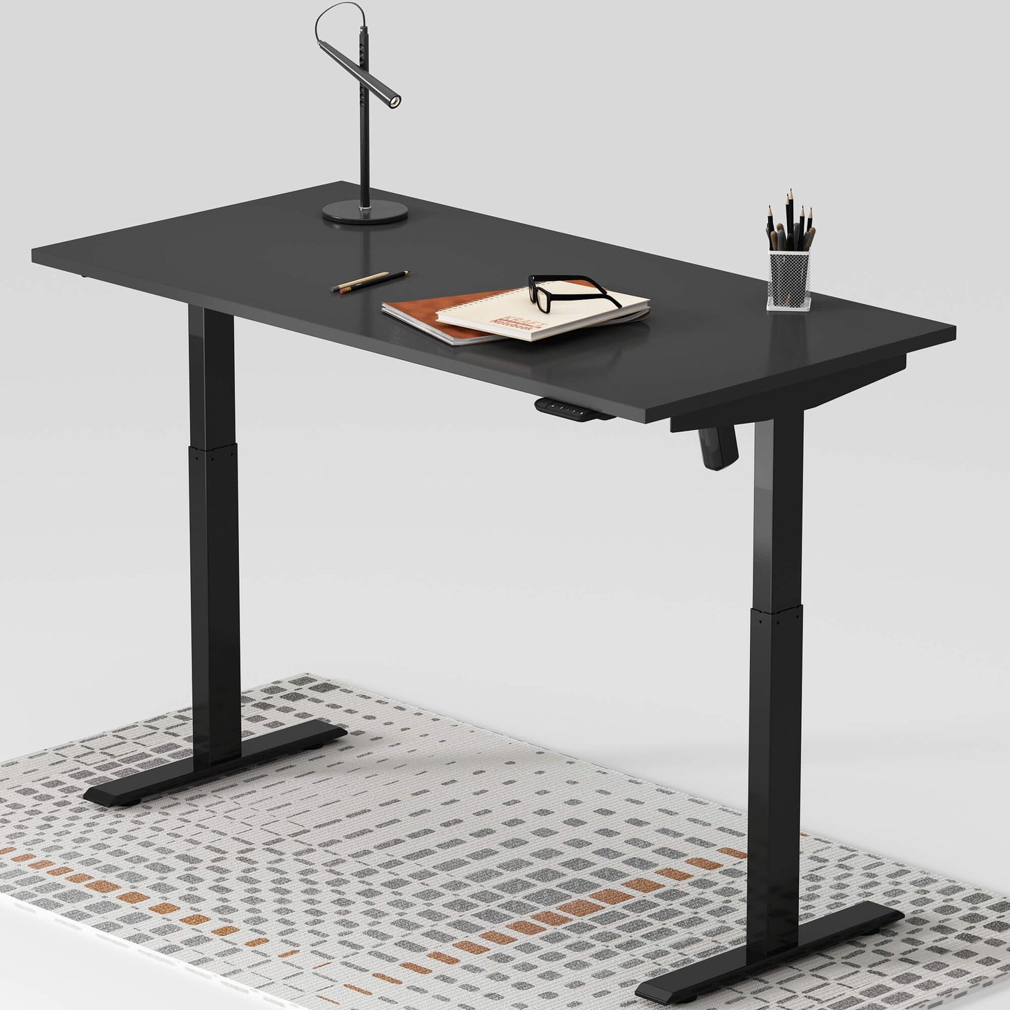 Single Motor Standing Desk | ALFA SOLE Desk - Standing Desk Single Motor 48 x 30"
