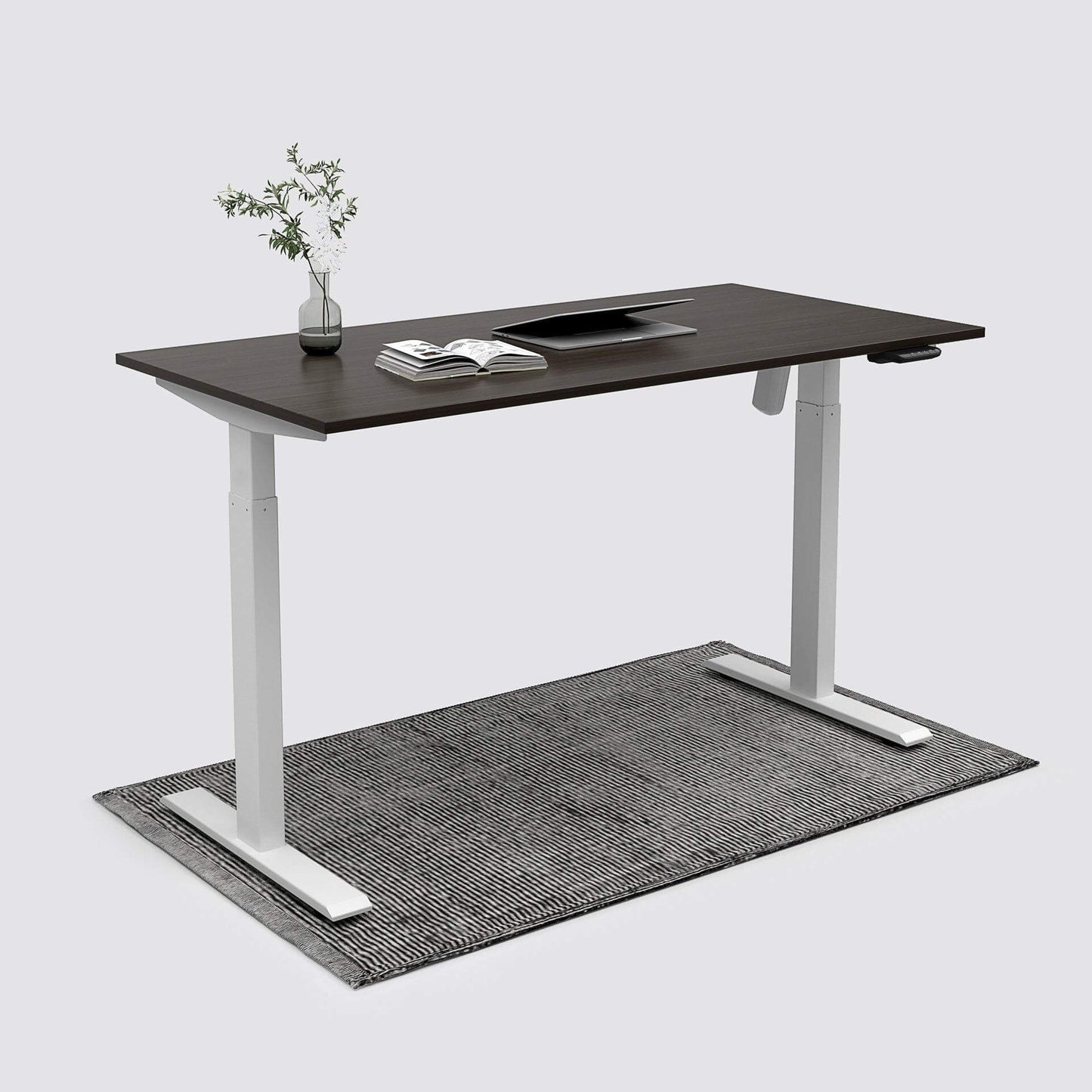 Single Motor Standing Desk | ALFA SOLE Desk - Standing Desk Single Motor 55 x 28"